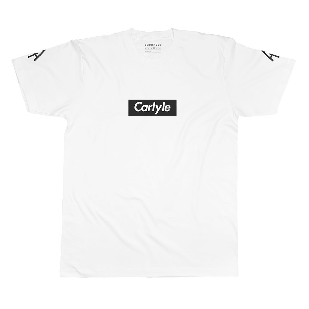 Carlyle X Supreme White/Black Tee