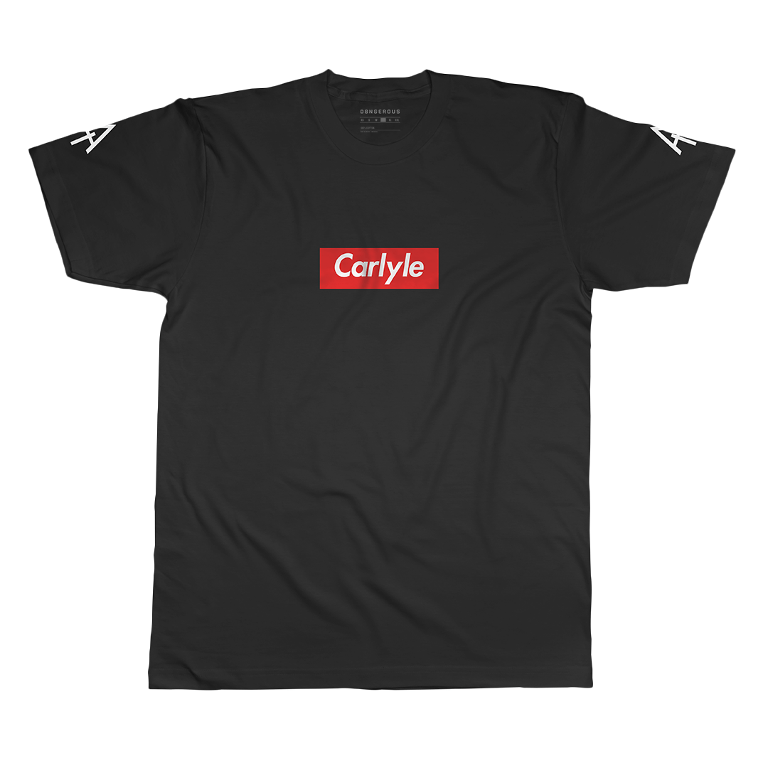 Carlyle X Supreme Black/Red Tee