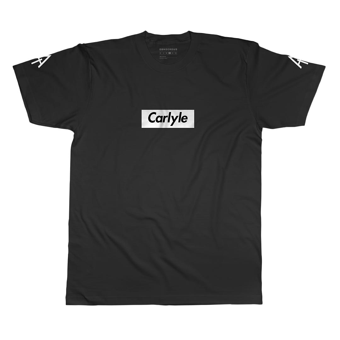 Carlyle X Supreme Black/White Tee