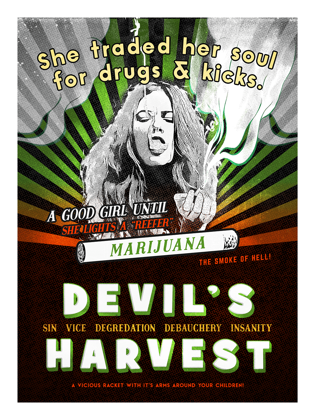 Devil's Harvest - Print