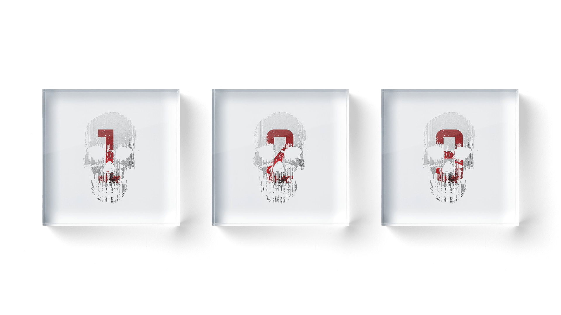 OK Skulls, Genesis Edition — Acrylic Block Set