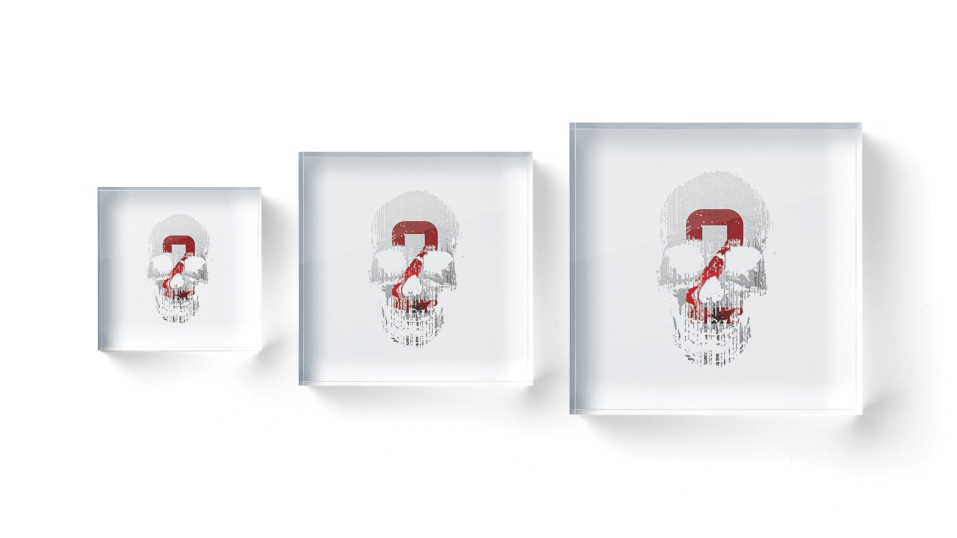OK Skulls, Genesis Edition — Acrylic Block Set